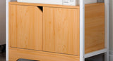 3-Level Arena Organizer Kitchen Storage Cabinet Shelf (Oak)