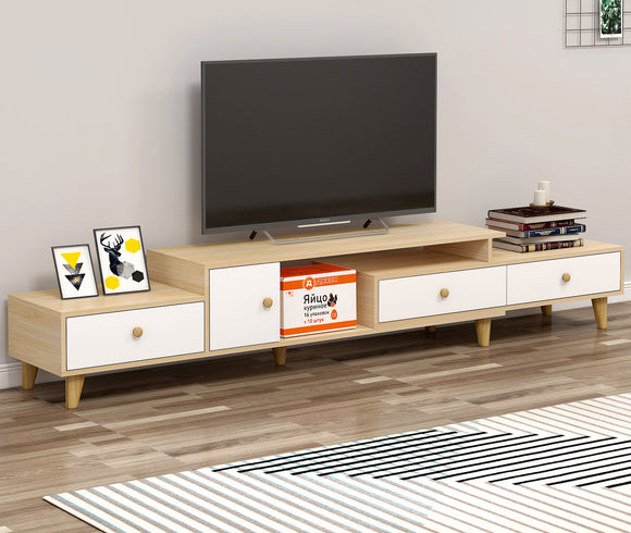 Unity TV Cabinet Entertainment Unit with Drawers
