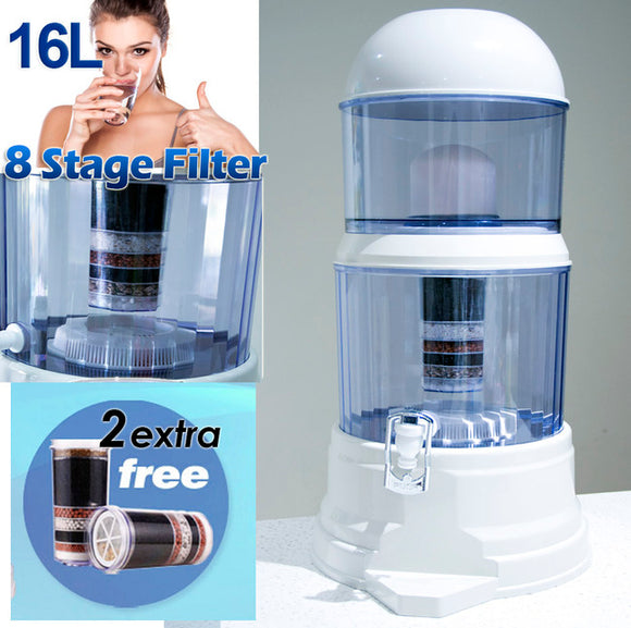 7 Stage Filtration Water Filter & 2 Bonus Extra Filters A