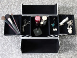 Professional Portable Beauty Case Makeup Case Cosmetics Box Organiser