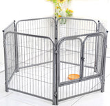 Premium Heavy Duty Metal Pet Dog Exercise Playpen Containment Cage (60x70 x 6)