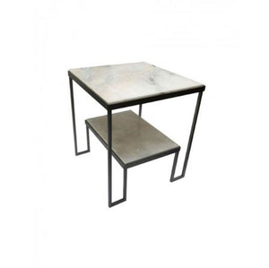 Marble-Grained Tabletop Artemis Coffee Table