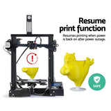 Creality Ender 3 3D Printer Glass Bed Resume Printing High Precision 220x220x250