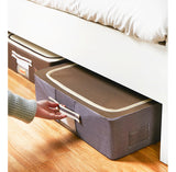 Under Bed Bag Storage Box Underbed Container 30L