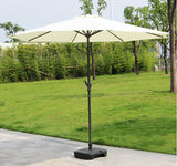 Alfresco 3m Steel Outdoor Umbrella (White)