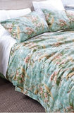Lumiere Pale Aqua Pillowcase Pair by Bianca Lorenne