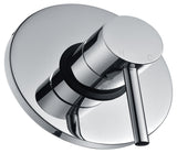 Chrome Bathroom Shower Wall Mixer w/ WaterMark