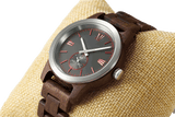 Handcrafted Walnut Wood Watch - Best Gift Idea!