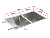 Stainless Steel Sink - 770 x 450mm