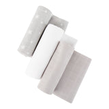 Cuddleco Muslins - Grey Star