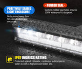 DEFEND 20inch Cree LED Light Bar Spot Flood Driving Lamp Offroad 4WD SUV Truck