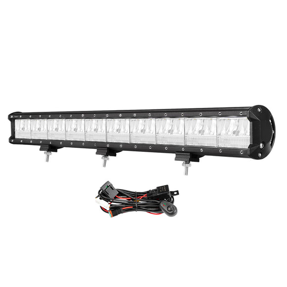 DEFEND 28inch CREE LED Light Bar Spot Flood OffRoad Work Driving Lamp 4WD 30