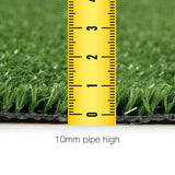 Primeturf Synthetic 10mm  0.95mx20m 19sqm Artificial Grass Fake Turf Olive Plants Plastic Lawn