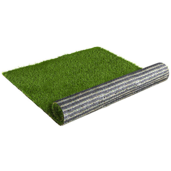 Primeturf Synthetic 30mm  1.9mx5m  9.5sqm Artificial Grass Fake Lawn Turf Plastic Plant White Bottom