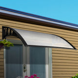 Instahut 1X1.2M Window Door Awning Canopy Rain Cover Sun Shield