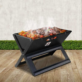 Grillz Notebook Portable Charcoal BBQ Grill