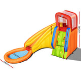Bestway Inflatable Water Slide Park Jumping Castle Splash Toy Pool Playground