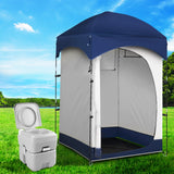 Weisshorn 20L Outdoor Portable Toilet Camping Shower Tent Change Room Ensuite