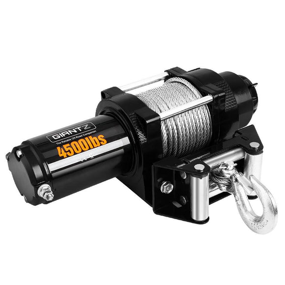 Giantz 12V Wireless Electric Winch Remote with Steel Cable