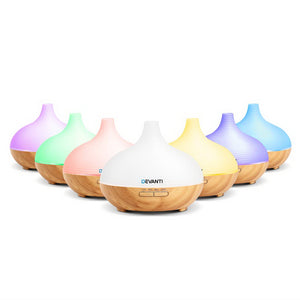 DEVANTi Aroma Diffuser Air Humidifier Night Light 300ml