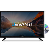 Devanti 24" Inch LED TV Combo Built-In DVD Player DC 12V Caravan Boat USB