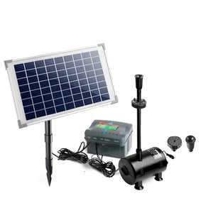 Gardeon 800L/H Submersible Fountain Pump with Solar Panel