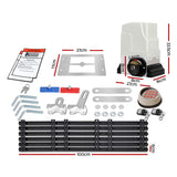 LockMaster Electric Sliding Gate Opener 1800KG Motor Kit Auto Keypad Remote 6M Rail