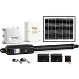 LockMaster Automatic Full Solar Power Swing Gate Opener Kit 600KG