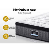 Giselle Bedding 34cm Mattress 7 Zone Pocket Spring Cool Gel Foam King