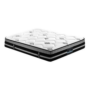 Giselle 35cm King Size Mattress Bed 7 Zone Pocket Spring Cool Gel Foam Medium Firm