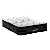 Giselle Bedding 36CM King Mattress 7 Zone Euro Top Pocket Spring Medium Firm Foam