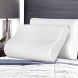 Giselle Bedding Set of 2 Visco Elastic Memory Foam Pillows