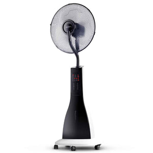 Devanti Portable Misting Fan with Remote Control - White