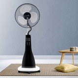 Devanti Portable Misting Fan with Remote Control - White