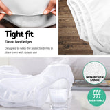 Giselle Bedding Double Size Waterproof Bamboo Mattress Protector