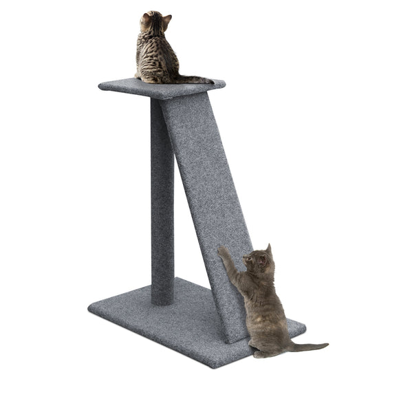 i.Pet Cat Tree 82cm Trees Scratching Post Scratcher Tower Condo House Furniture Wood Slide