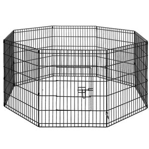 i.Pet 2X30" 8 Panel Pet Dog Playpen Puppy Exercise Cage Enclosure Fence Play Pen