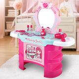 Keezi Kids Makeup Desk Play Set - Pink