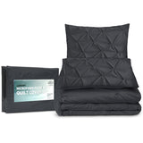 Giselle Bedding King Size Quilt Cover Set - Black