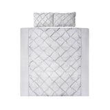 Giselle Bedding King Size Quilt Cover Set - Grey