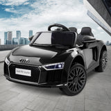 Kids Ride On Car Audi R8 Licensed Electric 12V Black