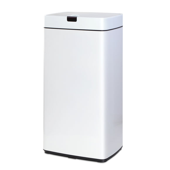 Devanti 45L Sensor Bin White