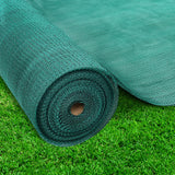 Instahut 3.66x10m 50% UV Shade Cloth Shadecloth Sail Garden Mesh Roll Outdoor Green