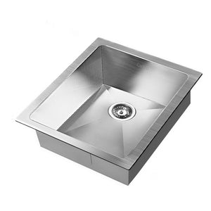 Cefito Stainless Steel Kitchen Sink 390X450MM Under/Topmount Sinks Laundry Bowl Silver