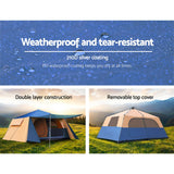 Weisshorn Instant Up Camping Tent 10 Person Pop up Tents Family Hiking Dome Camp