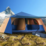 Weisshorn Instant Up Camping Tent 10 Person Pop up Tents Family Hiking Dome Camp