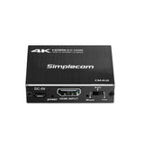 Simplecom CM412 HDMI 2.0 1x2 Splitter 1 IN 2 Out 4K@60Hz HDR10 2 Port HDMI Duplicator