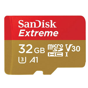 SANDISK SDSQXAF-032G-GN6MA 32GB MICRO SDHC EXTREME A1 V30, UHS-I/ U3, 100MB/s
