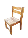 2 x Acacia Stacking Chair