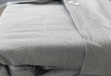 King Size Pewter Vintage Washed Cotton Quilt Cover Set(3PCS)